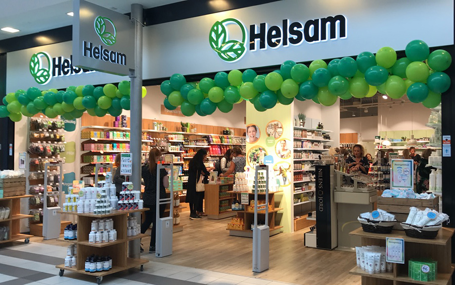 Statistisk vægt modtagende Helsam Aalborg storcenter en helsekostbutik til hele familien.