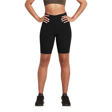 8" High-Waist Shorts Black str. XS Motivate