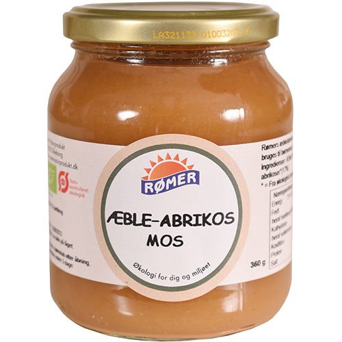 Æble, abrikos mos Ø