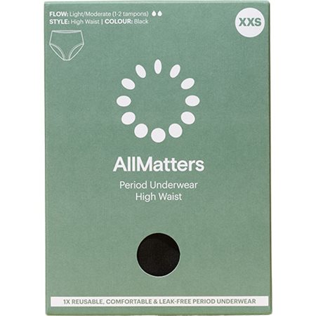 AllMatters High Waist Underwear Light/Moderate XXS