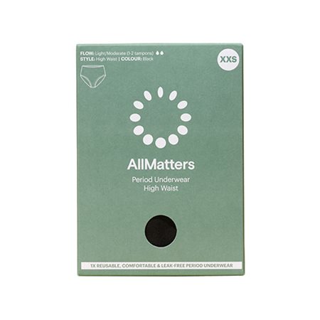 AllMatters High Waist Underwear Light/Moderate XXS