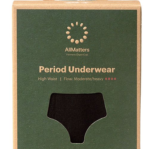 AllMatters High Waist Underwear Moderate/heavy XS