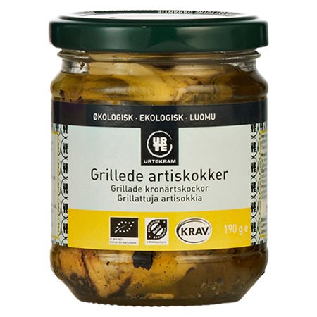 Artiskokker grillede i olie Ø