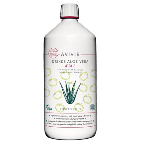 AVIVIR Aloe Vera Drikke Æble