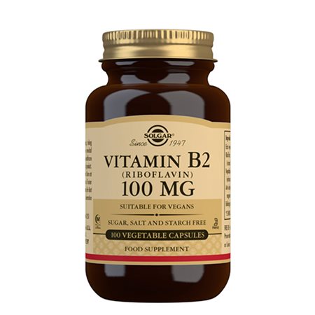 B2 vitamin 100 mg Riboflavin