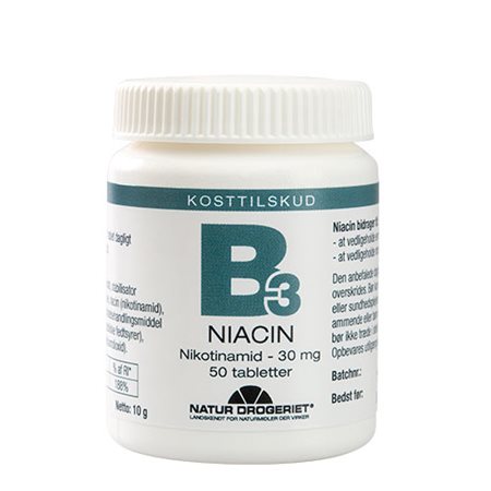 B3 Niacin 30 mg