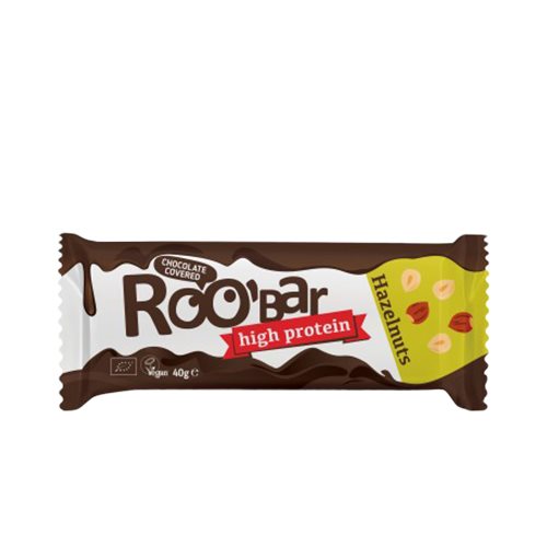 Bar Choko Hasselnødder Protein ø Roobar Fra Roo'bar