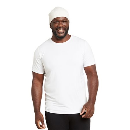 Beanie hue Ribbed Knit hvid one-size