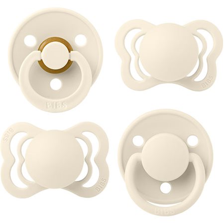 BIBS Try-it collection Size 1 Ivory 4 PACK