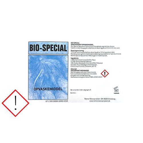 Billede af Bio Special Opvask - 2.500 ml