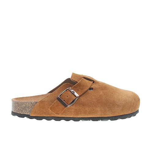 Biostep Lukket Læder Sandal Cognac Stk