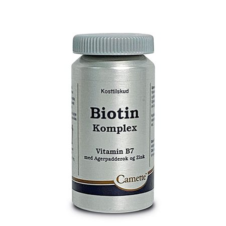 Biotin Komplex med Zink og Agerpadderok