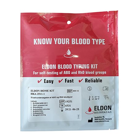 Blodtypetest, Kend din blodtype