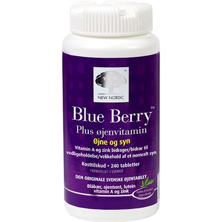 Blue Berry plus øjenvitamin