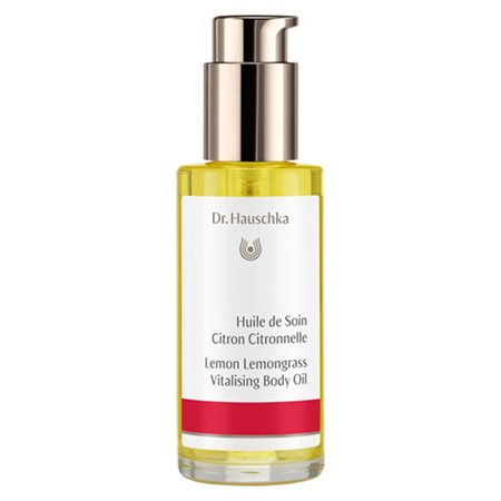 Body oil lemon lemongrass