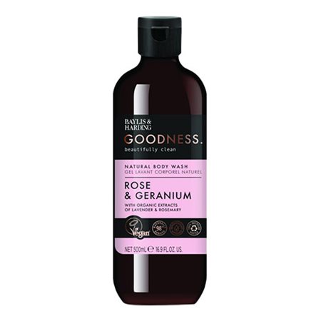 Body Wash rose & geranium