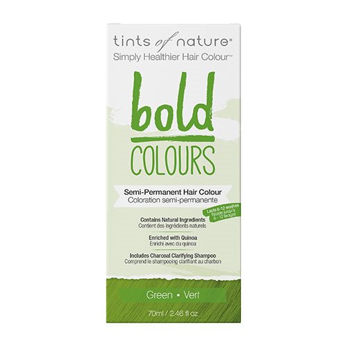 8: Bold Green hårfarve Tints of Nature