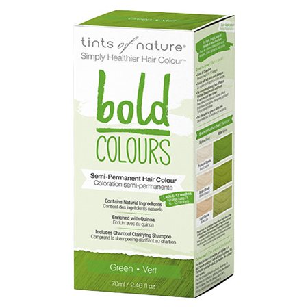 Bold Green hårfarve Tints of Nature