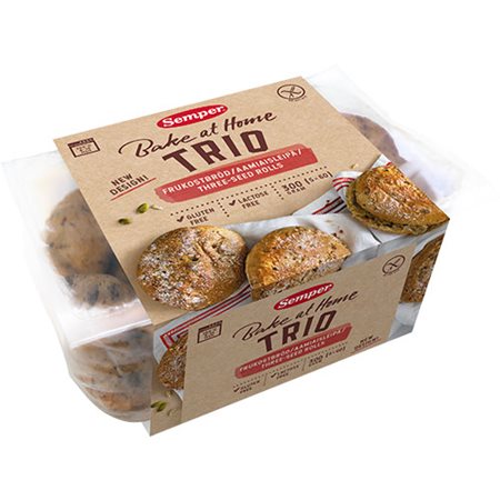 Brød trio glutenfri Semper