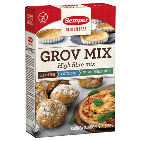 Brødmix grov glutenfri Semper