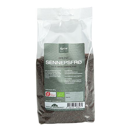Brune Sennepsfrø Ø