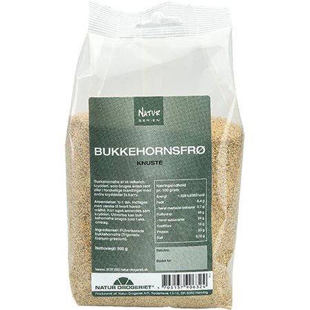 Bukkehornsfrø knust