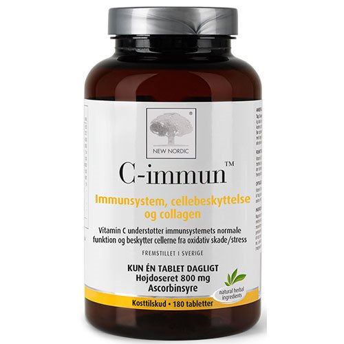 Billede af New Nordic C-immun - 180 tab