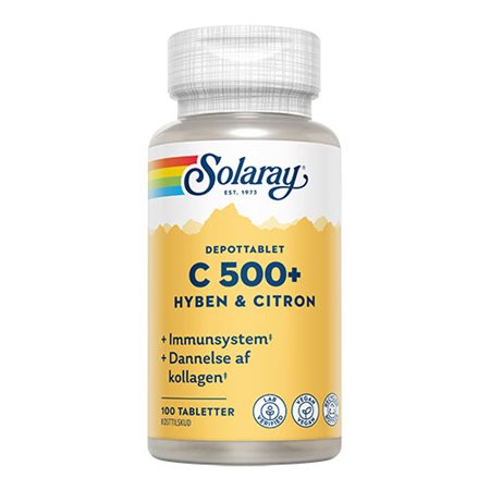 C-vitamin C500+ hyben, citron