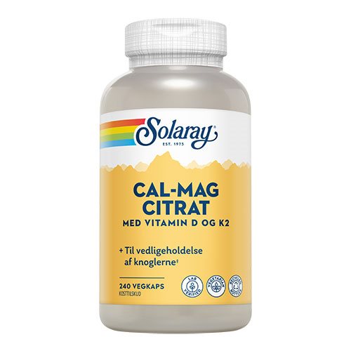 Solaray Cal Mag Mcg + Mcg 240 Kap