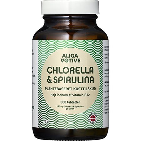 Chlorella & Spirulina Tabletter