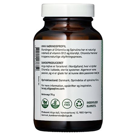 Chlorella & Spirulina Tabletter