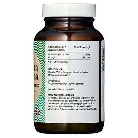 Chlorella & Spirulina Tabletter