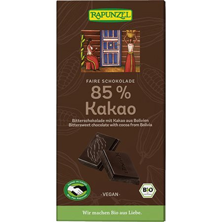 Chokolade 85% kakao Ø