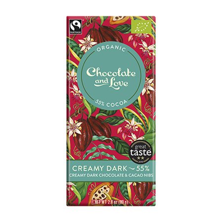 Chokolade Creamy Dark 55% Ø