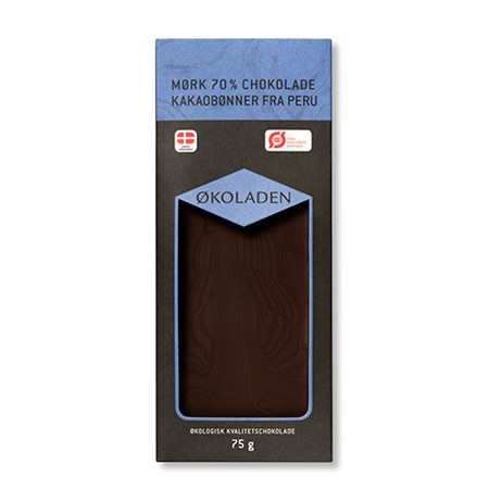 Chokolade mørk 70% Ø