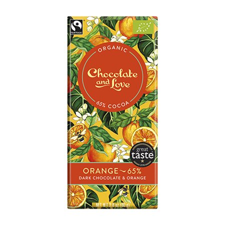Chokolade Orange 65% Ø