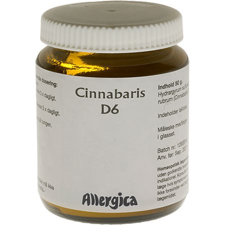 Cinnabaris D6 trit