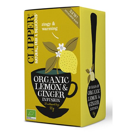 Citron & Ingefær Te Ø Clipper