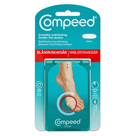 Compeed vabel plaster small 6 stk