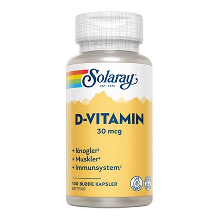 D-vitamin 30 mcg