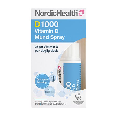 D1000 Vitamin D Mund Spray