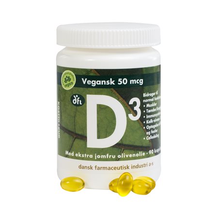 D3 vitamin 50 mcg vegan