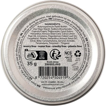 Deodorant balm Fresh Citrus