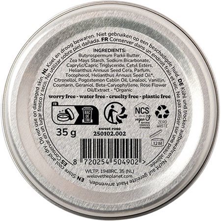 Deodorant balm Sweet Rose