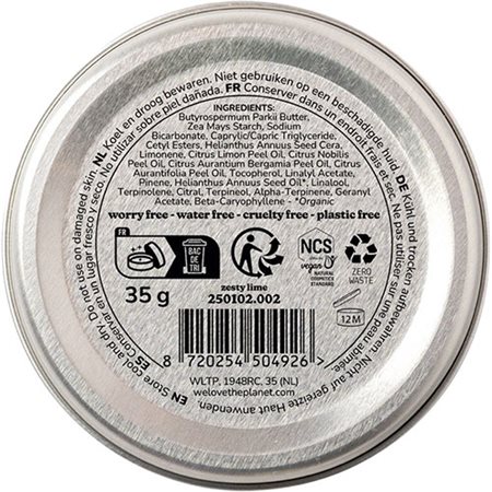 Deodorant balm Zesty Lime