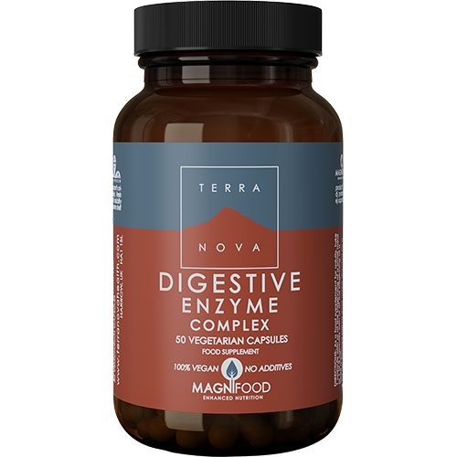 Terranova Digestive enzyme complex – 50 kap