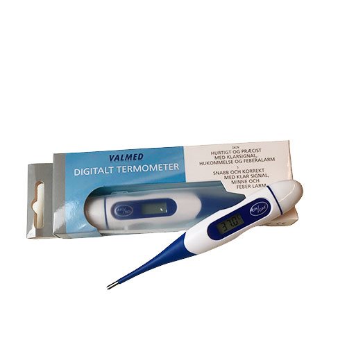 Valmed Digitalt Termometer Fleksibel Spids 1 Stk