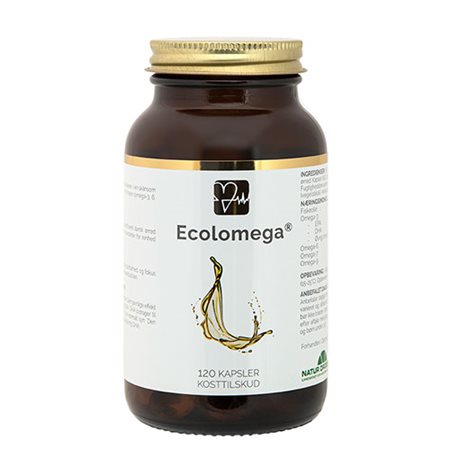 Ecolomega fiskeolie kapsler