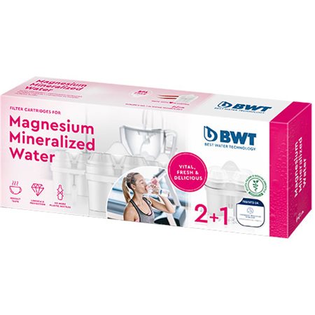 Filterpatroner 2+1 pack Magnesium Mineraler