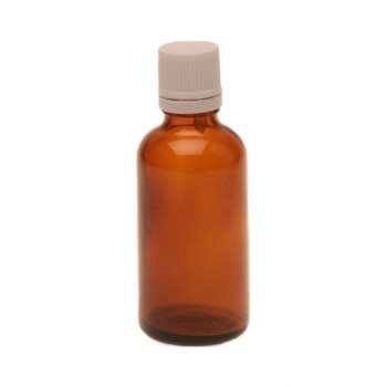 Flaske m. låg og dråbetæller (50 ml)